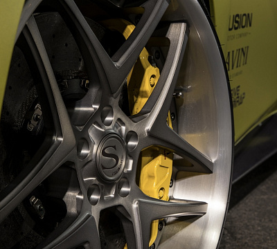 Фото дисков Savini SV76 на Ferrari 488