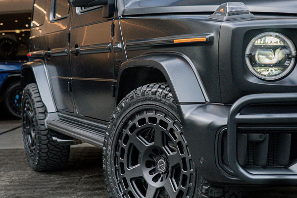 Фото дисков Brixton Forged BX01-M Черный матовый на Mercedes-Benz G-Class III