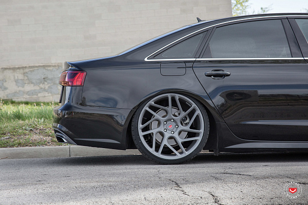 Фото дисков Vossen CG-209T Матовый графит на Audi A/RS 6 (C7)