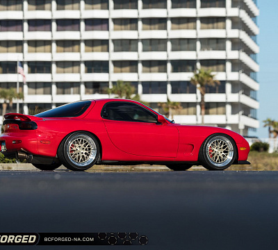 Фото дисков BC Forged LE81 // MLE81 на Mazda RX-7 III