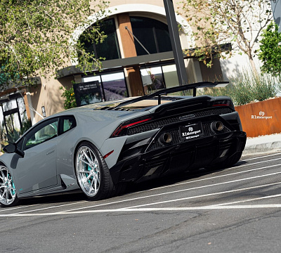 Фото дисков Anrky AN32 на Lamborghini Huracan