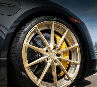 Фото дисков Anrky AN28 на Porsche Taycan I