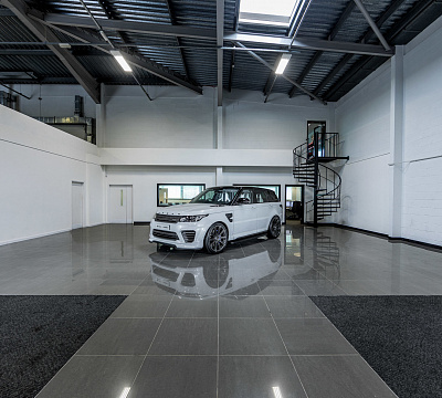 Фото дисков Vossen UV-2 на Land Rover Range Rover Sport II
