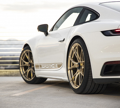 Фото дисков Vossen RS19 на Porsche 911 VIII