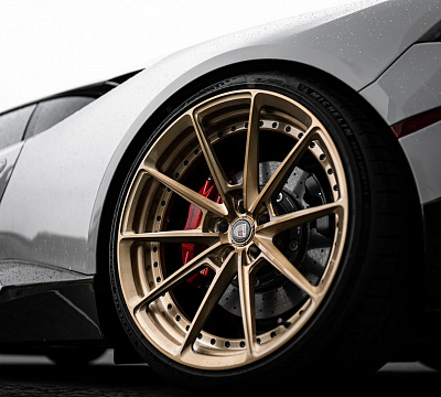 Фото дисков Anrky AN28 на Lamborghini Huracan