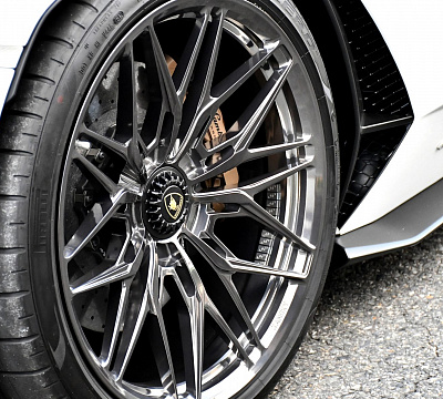 Фото дисков Anrky S1-X1 на Lamborghini Aventador