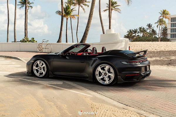 Фото дисков Anrky XR-305 Глянцевый лак на Porsche 911 VIII