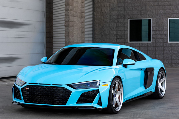 Фото дисков Brixton Forged TR04 Серебро на Audi R8 (4S)