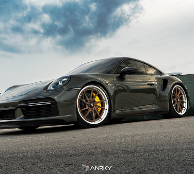 Фото дисков Anrky AN33 на Porsche 911 VIII