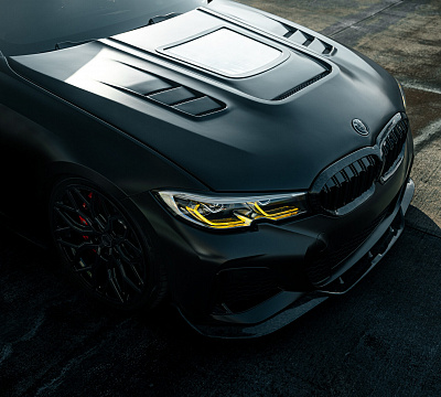 Фото дисков Vossen HF-2 на BMW 3/M3 (G2x/G80)