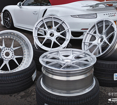 Фото дисков Strasse Wheels SM5R Deep Concave Duoblock на Porsche 911 VII