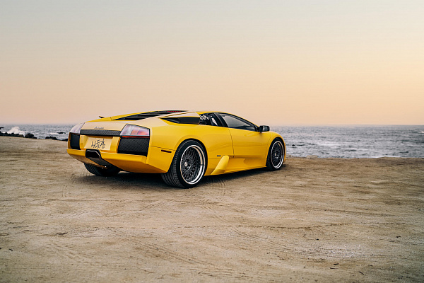 Фото дисков HRE 501 Глянцевый графит на Lamborghini Murcielago