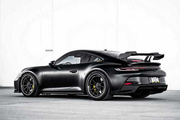 Фото дисков Savini SV10 Черный сатин на Porsche 911 VIII