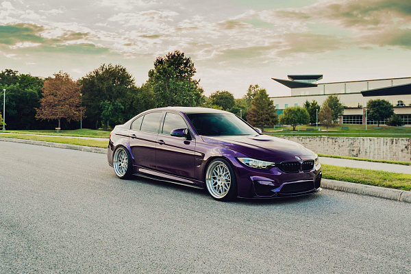 Фото дисков HRE 300 Глянцевый лак на BMW 3/M3 (F3x/F80)