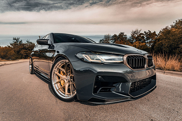 Фото дисков HRE S101SC Сатиновое темное золото на BMW 5/M5 (G30/F90)