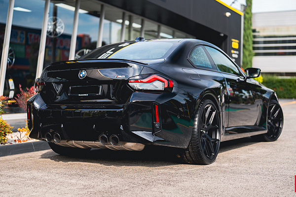 Фото дисков Vossen HF-5 Черный сатин на BMW 2/M2 (G42/G87)
