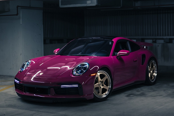 Фото дисков Strasse Wheels S5 Track Глянцевая бронза на Porsche 911 VIII