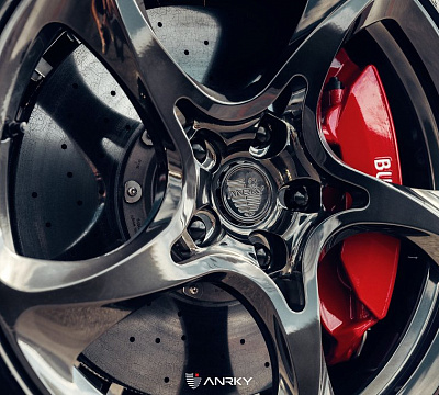 Фото дисков Anrky XR-105 на Bugatti Chiron