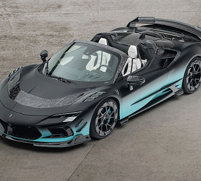 Фото дисков Mansory YT.5 на Ferrari SF90