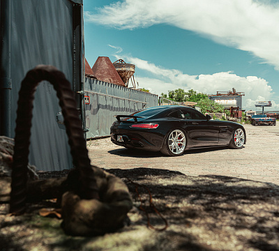 Фото дисков Vossen EVO-3 на Mercedes-Benz AMG GT I