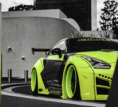 Фото дисков Savini SV71 на Nissan GT-R