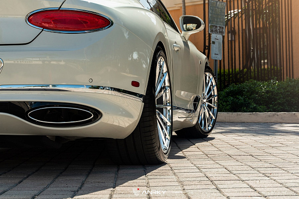 Фото дисков Anrky AN19 Полированный лак на Bentley Continental GT III