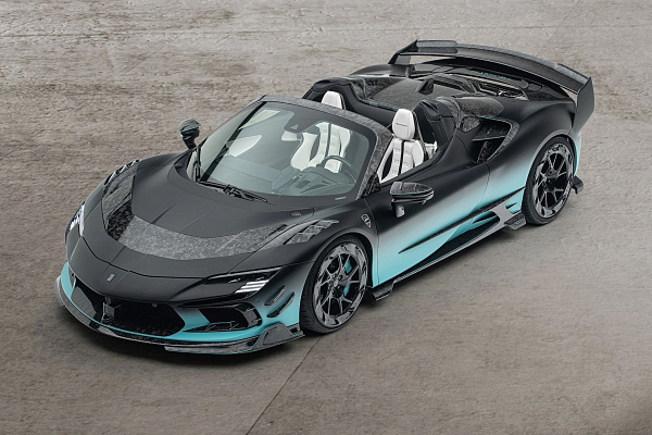 Фото дисков Mansory YT.5 Черный глянец на Ferrari SF90