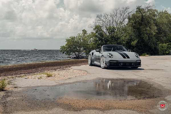 Фото дисков Vossen S21-12 Глянцевый лак на Porsche 911 VIII