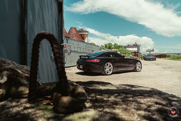 Фото дисков Vossen EVO-3 Глянцевый лак на Mercedes-Benz AMG GT I