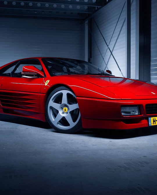 Фото дисков 305M Серебро на Ferrari F355