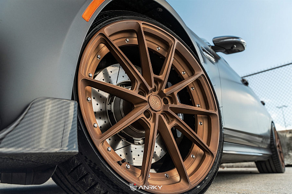 Фото дисков Anrky AN28 Сатиновая темная медь на Mercedes-Benz E-Class (W213, S213, C238)