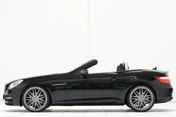 Фото дисков BRABUS Monoblock F Глянцевый темный лак на Mercedes-Benz SLK (R172)