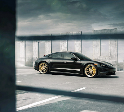 Фото дисков Anrky AN28 на Porsche Taycan I