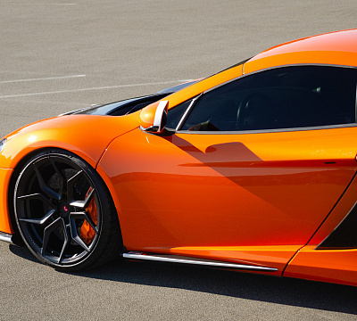 Фото дисков Vossen EVO-3 на McLaren 650S