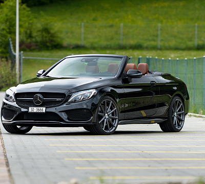 Фото дисков Vossen VFS-10 на Mercedes-Benz C-Class (W205)