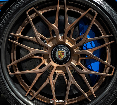 Фото дисков Anrky S3-X1 на Porsche 911 VIII