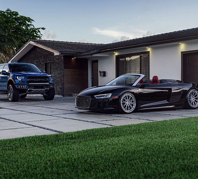 Фото дисков Anrky AN30 на Audi R8 (4S)