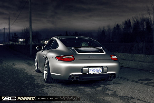 Фото дисков BC Forged KL12 Глянцевый лак на Porsche 911 VI