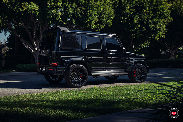 Фото дисков Vossen EVO-3 Черный глянец на Mercedes-Benz G-Class III