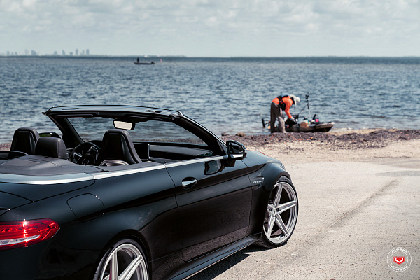 Фото дисков Vossen M-X5 Сатиновый лак на Mercedes-Benz C-Class (W205)