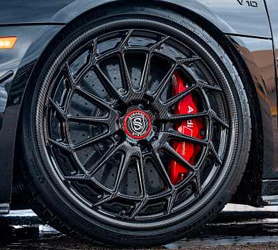 Фото дисков Strasse Wheels SV15FF Deep Concave FS на Audi R8 (4S)