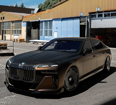 Фото дисков ST Wheels ST7 на BMW 7 (G70)