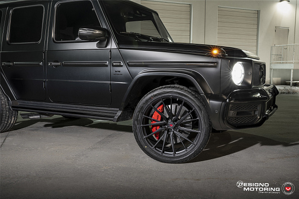 Фото дисков Vossen M-X4T Черный сатин на Mercedes-Benz G-Class III