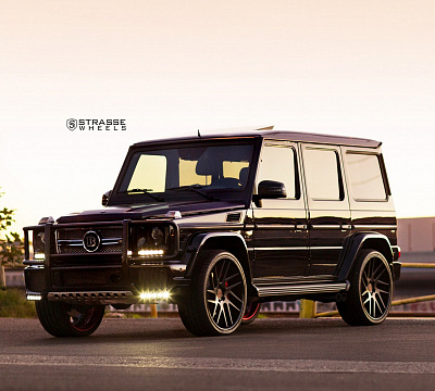 Фото дисков Strasse Wheels SM7T Deep Concave на Mercedes-Benz G-Class II