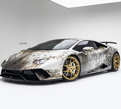 Фото дисков Strasse Wheels SM5RT Deep Concave Monoblock на Lamborghini Huracan