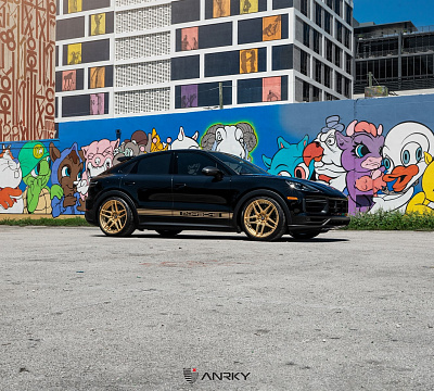 Фото дисков Anrky RS6.2 на Porsche Cayenne II