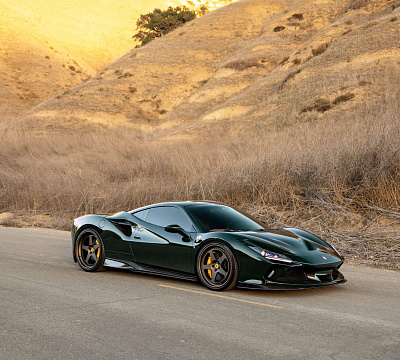 Фото дисков HRE 305 на Ferrari F8