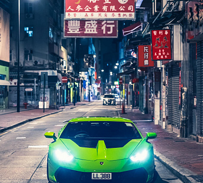 Фото дисков Brixton Forged PF7 Aerotech на Lamborghini Huracan