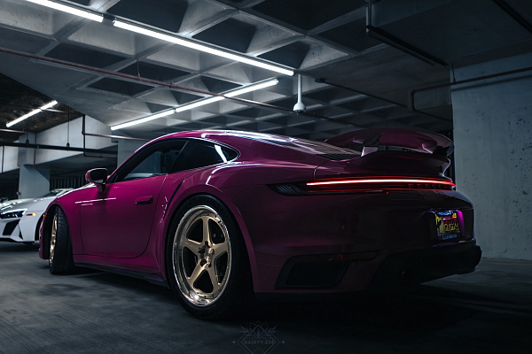 Фото дисков Strasse Wheels S5 Track Глянцевая бронза на Porsche 911 VIII