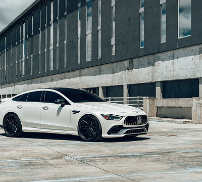 Фото дисков Vossen HF-7 на Mercedes-Benz AMG GT I